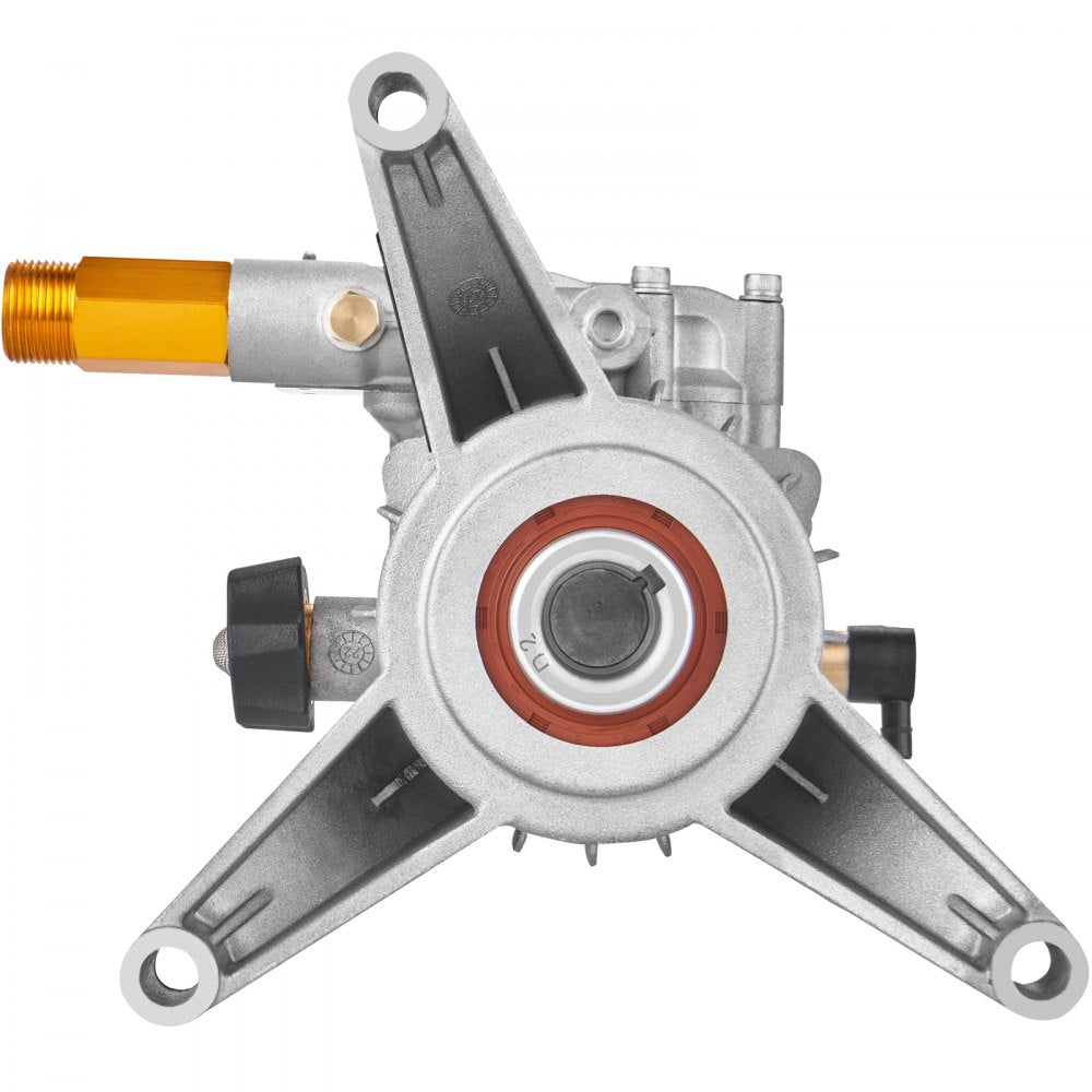 VEVOR Pressure Washer Pump, 7/8" Shaft Vertical, 3400 PSI, 2.5 GPM, Replacement Power Washer Pumps Kit, Parts Washer Pump, Compatible with Honda, Simpson, RYOBI & Stratton, Subaru, Craftsman 