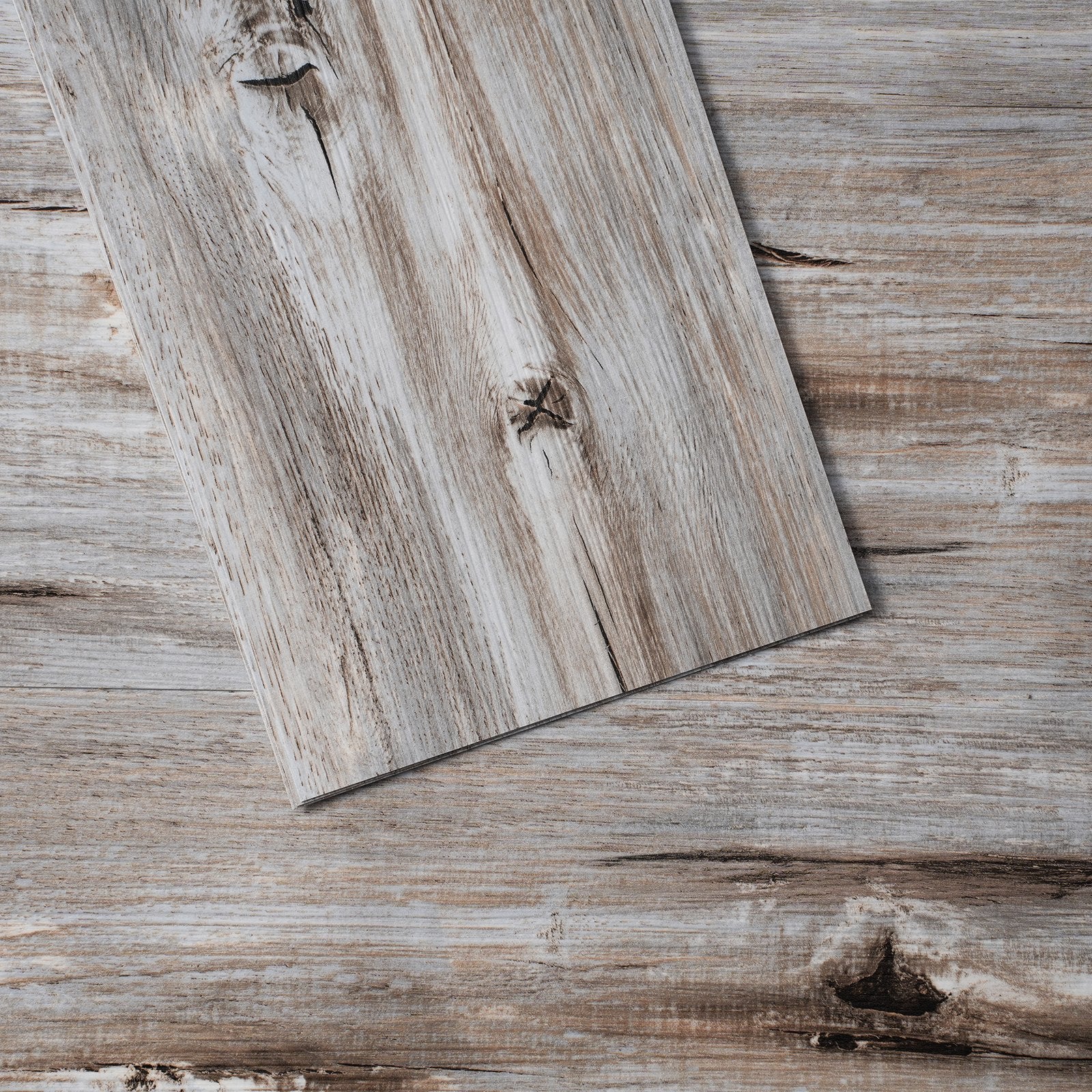 VEVOR Self Adhesive Vinyl Floor Tiles 36 x 6 inch, 36 Tiles 0.62mm Thick Peel & Stick, Vintage Wood Grain DIY Flooring for Kitchen, Dining Room, Bedrooms & Bathrooms, Easy for Home Decor 