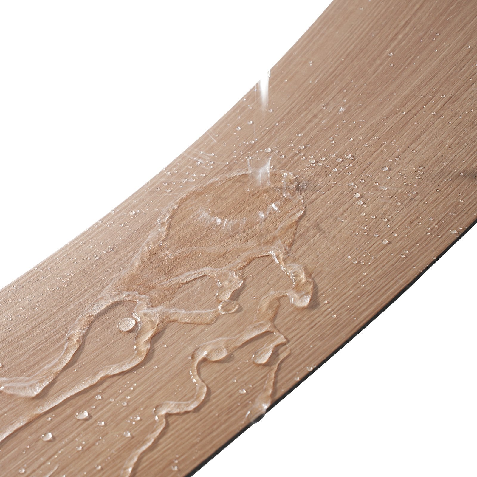 VEVOR Self Adhesive Vinyl Floor Tiles 36 x 6 inch, 36 Tiles 2.5mm Thick Peel & Stick, Natural Wood Grain DIY Flooring for Kitchen, Dining Room, Bedrooms & Bathrooms, Easy for Home Decor 