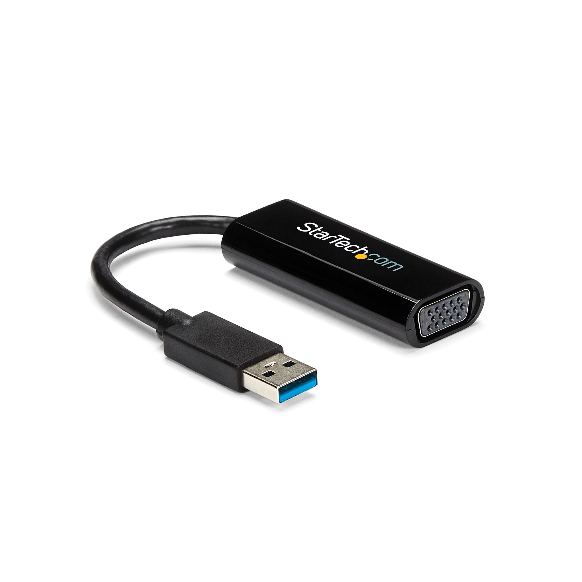 USB 3.0 to VGA Adapter, USB to VGA Monitor Converter for Windows, Slim (no support for macOS/ChromeOS/Linux) - TAA 