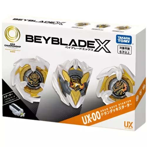 Takara Tomy Beyblade X - UX-00 (BXG-25) Dran Deck Starter Set 