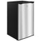 HOMCOM Compact Cooling: Mini Fridge with Freezer, Adjustable Shelf, Mechanical Thermostat, Reversible Door, Silver Finish