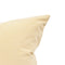 Brie Velvet Cushion Cover – Velvet, 83% Polyester, 17% Cotton, Knife Edge, White Zipper with Gold Teeth, Hand-Made in Canada, Creamy Winter Accent