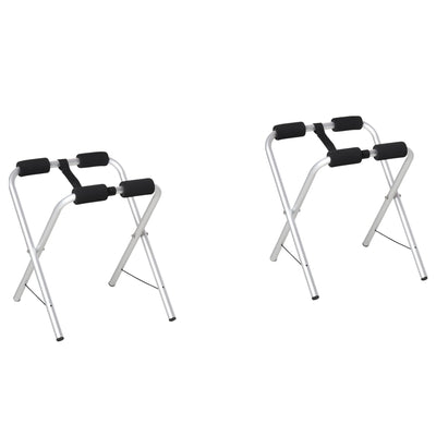 Soozier 2 Pieces Kayak Stand Freestanding Paddle Board Ground Storage Rack Premium Accessories for Boat  Float Mat  Canoe 
