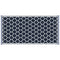 Outsunny 9' x 18' Reversible RV Outdoor Rug Patio Mat Blue White Plastic Straw for Camping Deck Backyard