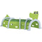 Qaba Crocodile Design Kids Play Tunnel for Indoor Outdoor, Green