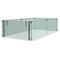 8' x 4' Plant Protection Cage with Zipper Roll-Up Door, Plant Protector from Animals with Galvanised Steel Frame