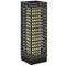 Wicker Solar Outdoor Lamp, Decorative Floor Lamp with Auto On/Off LED Lights, IP44 for Patio, Porch, Pathway, Grey