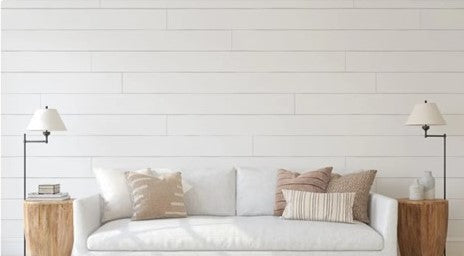 Revêtement mural "Blanc paquet de 10.6 pi2. 