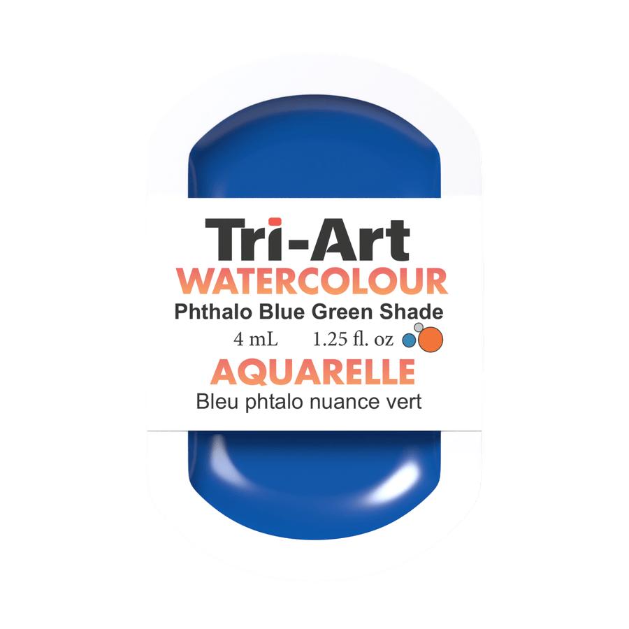 Tri-Art Water Colours - Phthalo Blue 