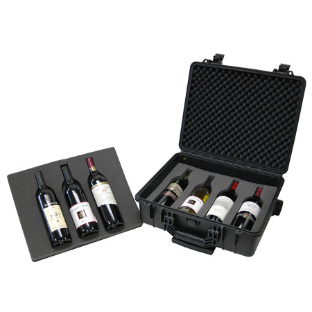 TZ CASE 7-Bottle Wheeled Wine Case WCB-018