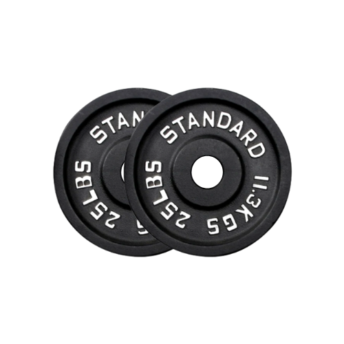 Squat Rack, Bench, Barbell & Weight Plates Stack 