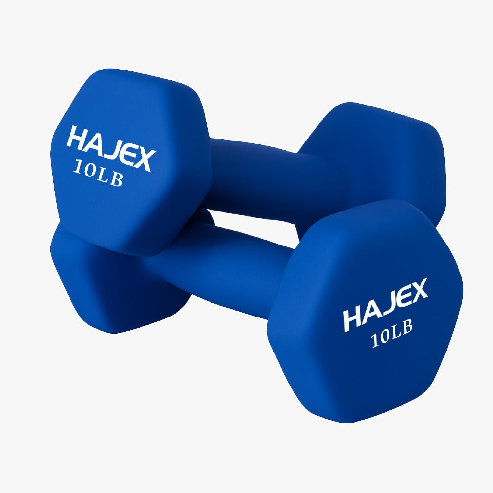 Neoprene Dumbbells Pairs & Sets With Rack 