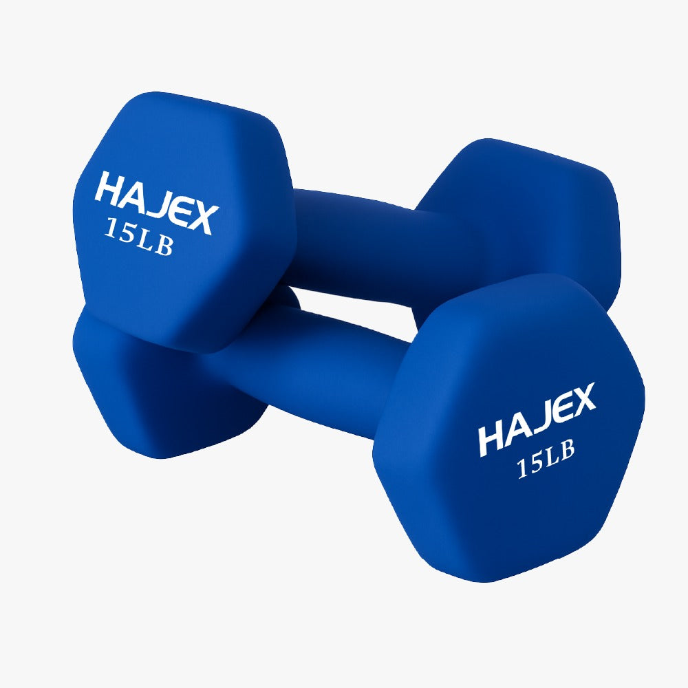 Neoprene Dumbbells Pairs & Sets With Rack 