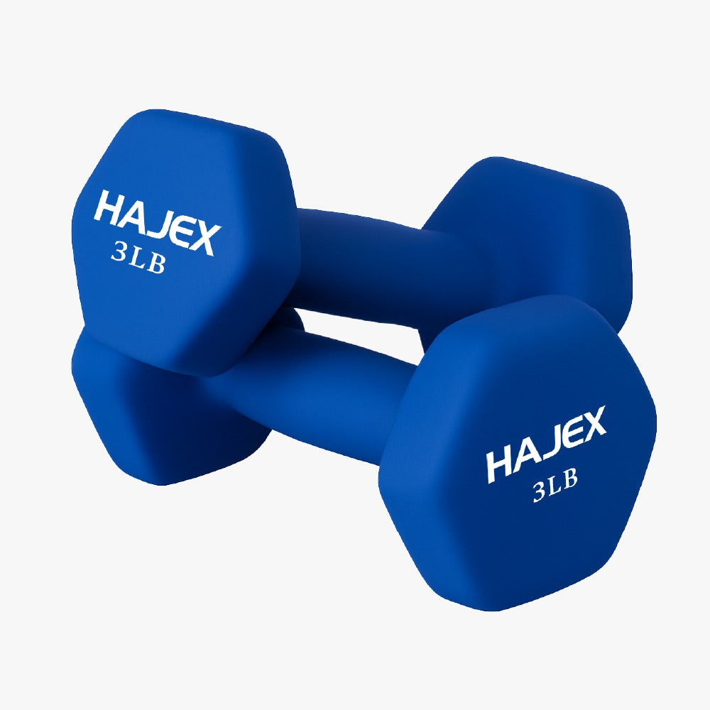 Neoprene Dumbbells Pairs & Sets With Rack 