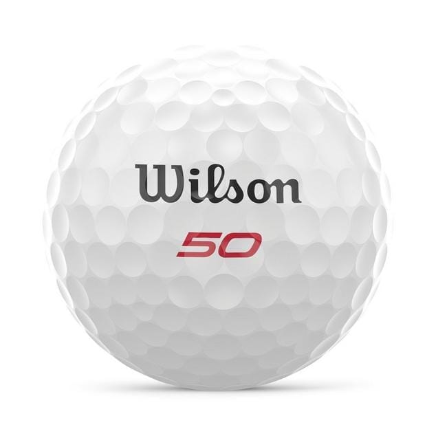 Wilson 50 Elite White Double Dozen '23 2023 