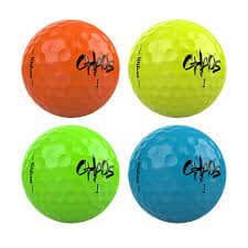 WILSON Chaos Coloured Golf Balls 
