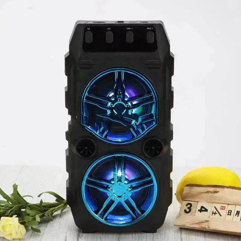Wireless Bluetooth Speaker Dual Speakers Outdoor Portable Loud Speaker 