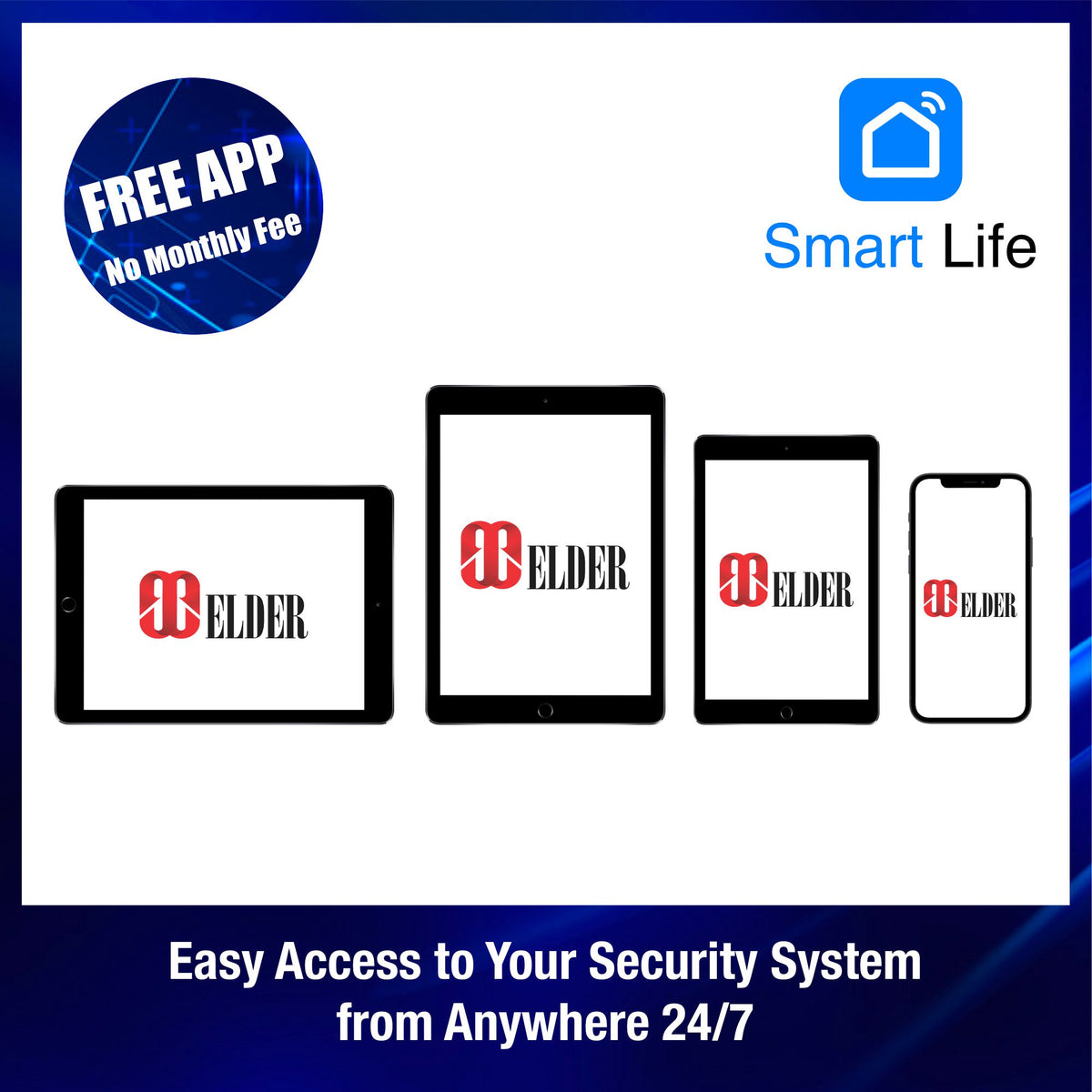 Elder WiFi PTZ Security Camera System, 4K NVR 8CH & Semi Wireless 5MP Cameras Outdoor Color Night Vision, Person Detection Smart Home Surveillance CCTV DIY 