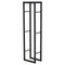 HOMCOM Firewood Rack Outdoor, Log Holder Fireplace Storage Rack with Handles and 220 lbs. Weight Capacity, 15.7