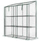 Outsunny Portable Mini Greenhouse Green House with 3 Tier Shelves, Reinforced Cover, Roll-up Doors, 56.3