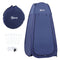 Outsunny Portable Pop Up Shower Tent Dressing Changing Room Privacy Shelter for Outdoor Camping Beach Toilet Blue