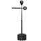 Soozier Boxing Speed Trainer with Stand, Reaction Bar Challenge, Reflex Bag, 64-81in Adjustable Height, Red and Blue