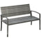 Outsunny Rattan Garden Oasis: Hand-Woven Portable Backyard Loveseat, Grey Wicker Relaxation