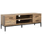 HOMCOM Contemporary Coffee Convergence: TV Stand for up to 50