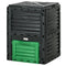 Outsunny Outdoor Compost Bin Garden Container, Fast Creation of Fertile Soil Aerating Compost Box, 80 Gallon, Green