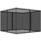Replacement Mosquito Netting for Gazebo 12' x 12' Black Screen Walls for Canopy with Zippers, Black