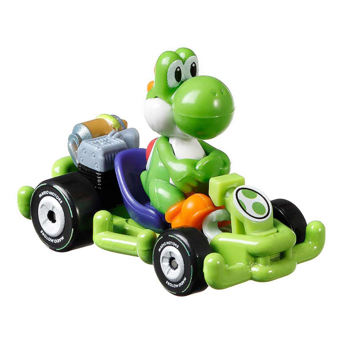 Hot Wheels Die-Cast 1/64 Mario Kart - Yoshi Pipe Frame 