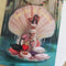 You Are A Goddess Card – Burlesque Elegance, Clam & Pearl Artwork | Blank Inside, Recycled Canadian Cardstock, A2 Size