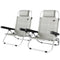 Folding Beach Chair Set of 2, Reclining Backpack Beach Camping Chairs with 4-Position Adjustable Backrest