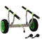 Soozier Kayak Cart Dolly with Adjustable Width and Flat-Free Wheels, Aluminum Frame, for Kayaks, Canoes, Paddleboards