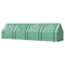 Outsunny Portable Mini Greenhouse Tunnel Growing Tent Plants Flower Warm House w/ Zippered Roll-up Doors, Green