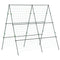 Outsunny Metal Tomato Cage with Netting for Climbing Plants Vegetables, A Frame Tomato Plant Support Tomato Trellis for Vegetable Garden, Patio, Balcony, Green