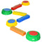 Outsunny Stepping Stones: 8pc Toddler Balance Beam Set, Non-slip Surface, Stackable Stepping Stones for Kids Sensory Play Equipment